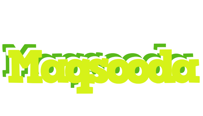 Maqsooda citrus logo