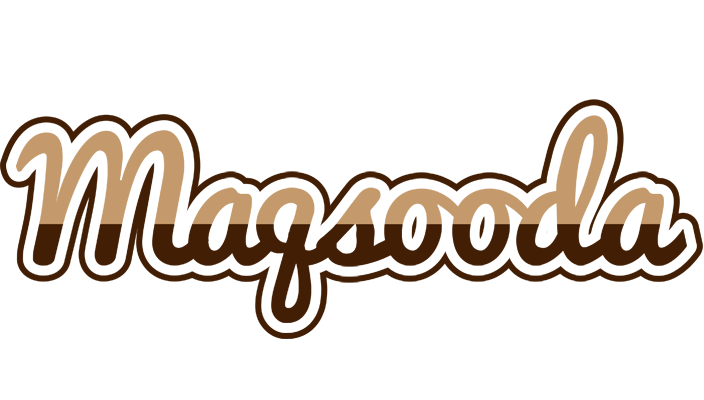 Maqsooda exclusive logo