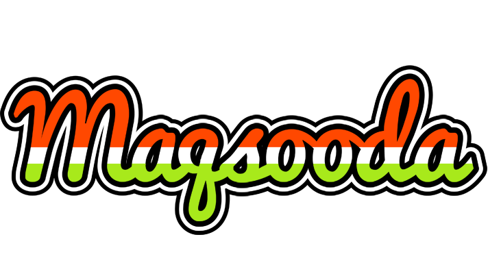 Maqsooda exotic logo