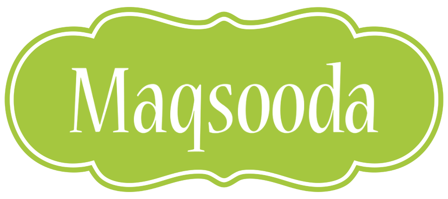 Maqsooda family logo