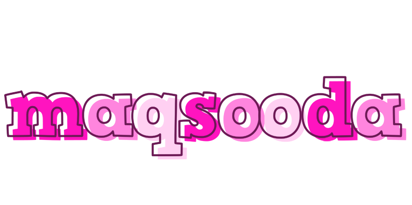 Maqsooda hello logo