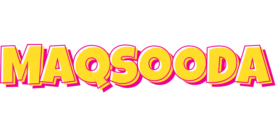 Maqsooda kaboom logo