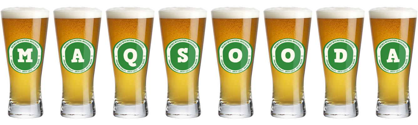 Maqsooda lager logo
