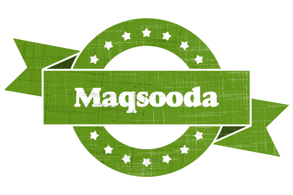 Maqsooda natural logo