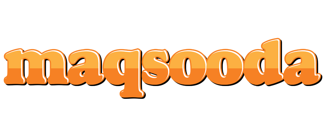 Maqsooda orange logo