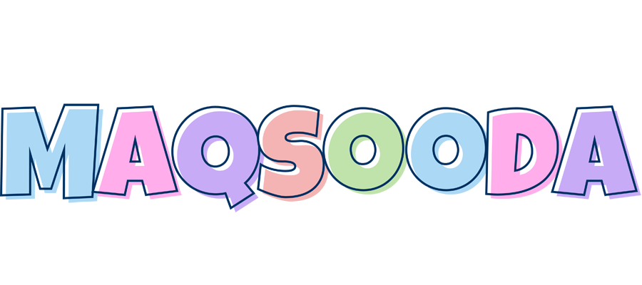 Maqsooda pastel logo
