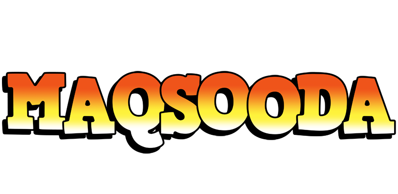 Maqsooda sunset logo