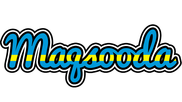 Maqsooda sweden logo