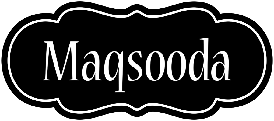 Maqsooda welcome logo