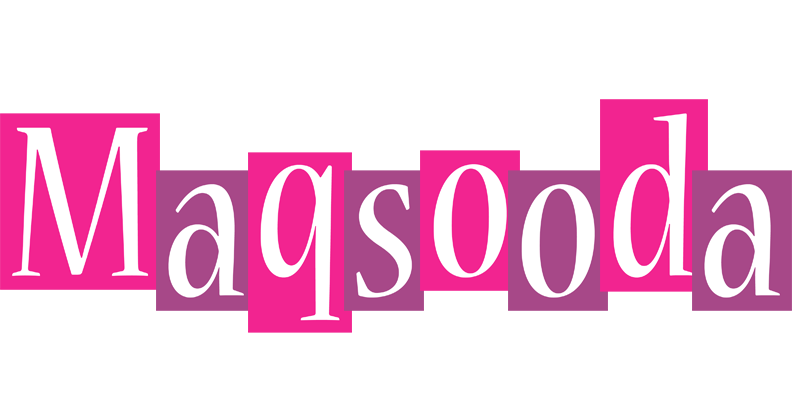 Maqsooda whine logo