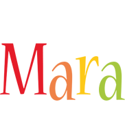 Mara birthday logo