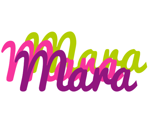 Mara flowers logo