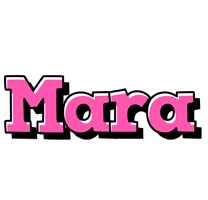 Mara girlish logo