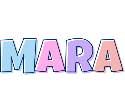 Mara pastel logo