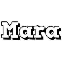 Mara snowing logo