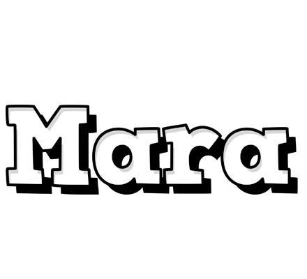 Mara snowing logo