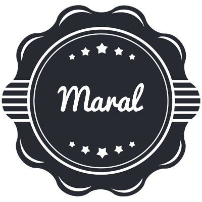 Maral badge logo