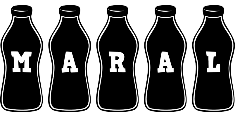 Maral bottle logo