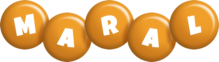 Maral candy-orange logo