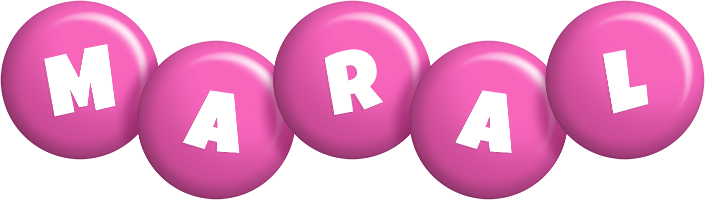 Maral candy-pink logo