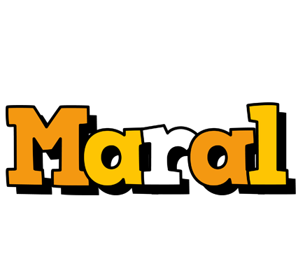 Maral cartoon logo