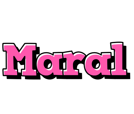 Maral girlish logo