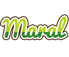 Maral golfing logo