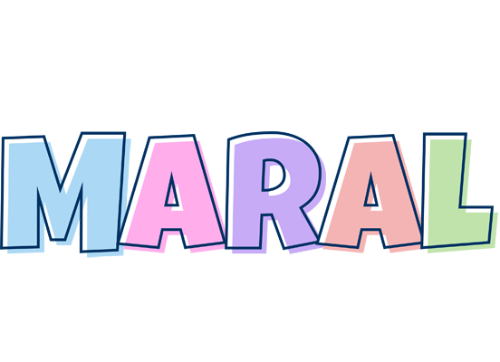 Maral pastel logo