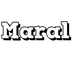 Maral snowing logo
