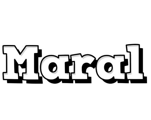 Maral snowing logo