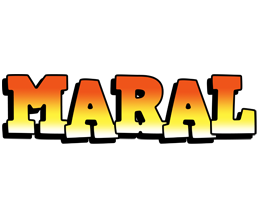 Maral sunset logo