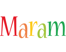 Maram birthday logo