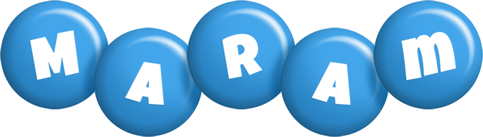 Maram candy-blue logo