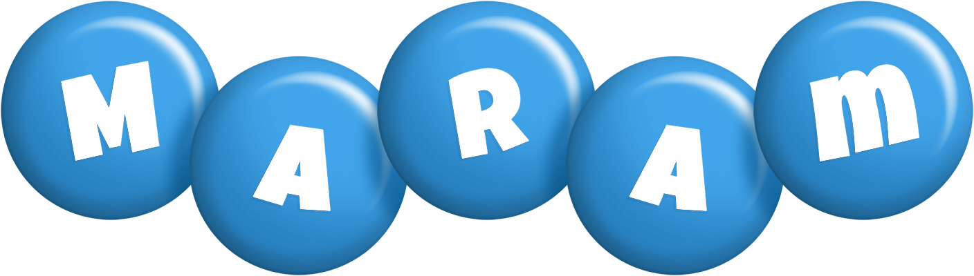 Maram candy-blue logo