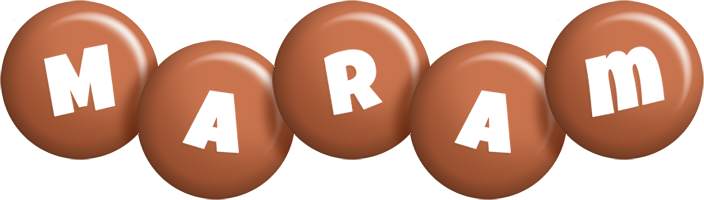 Maram candy-brown logo
