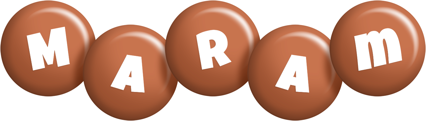 Maram candy-brown logo