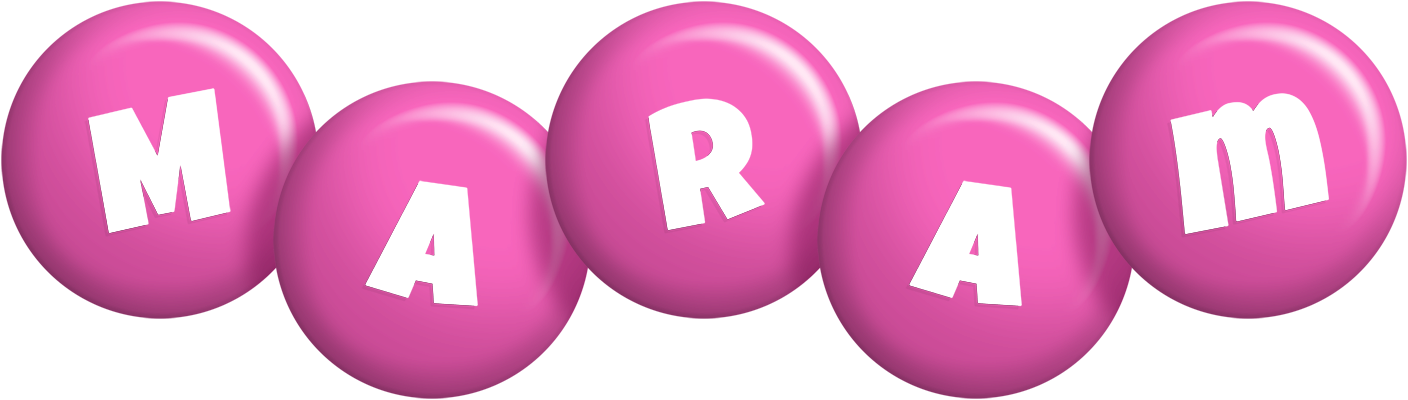 Maram candy-pink logo