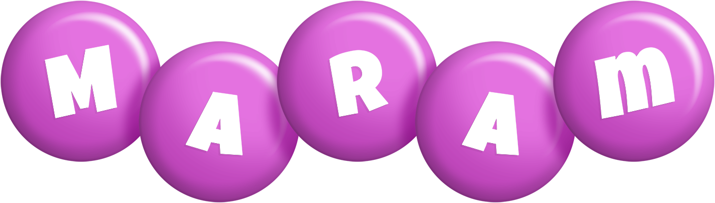 Maram candy-purple logo