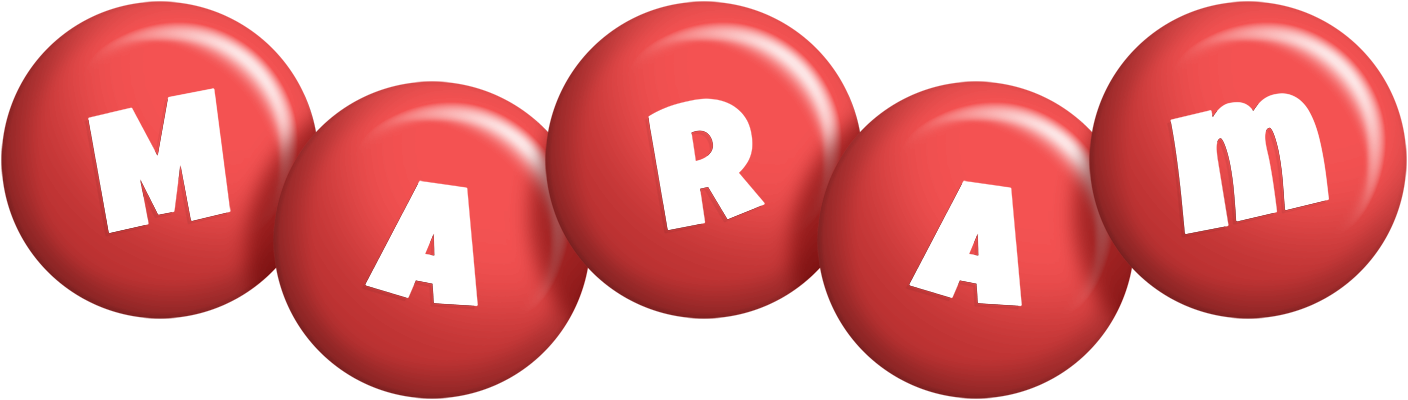 Maram candy-red logo