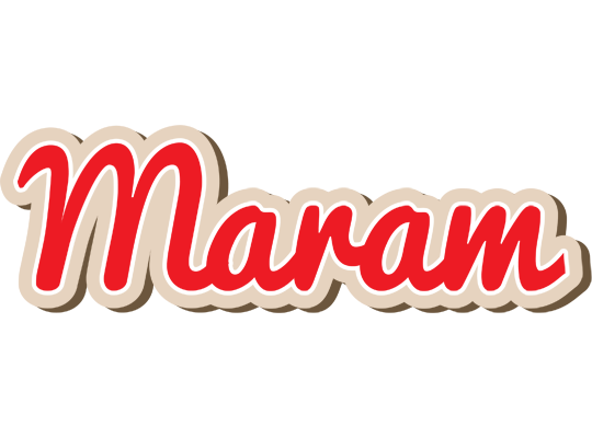 Maram chocolate logo