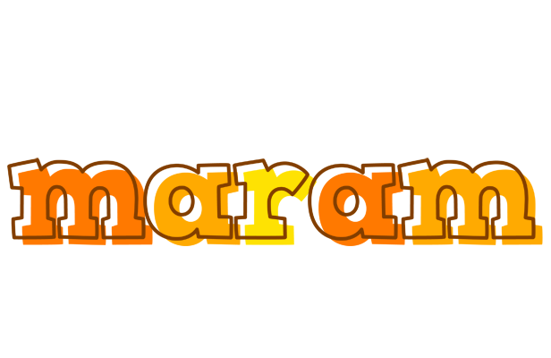 Maram desert logo