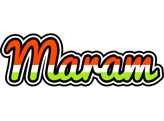 Maram exotic logo