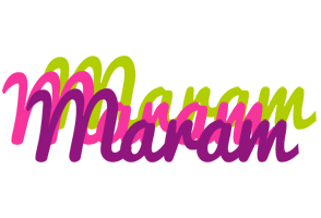 Maram flowers logo