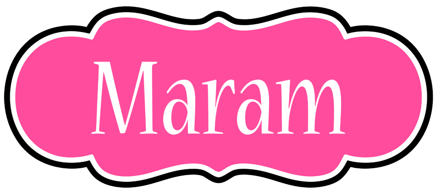Maram invitation logo