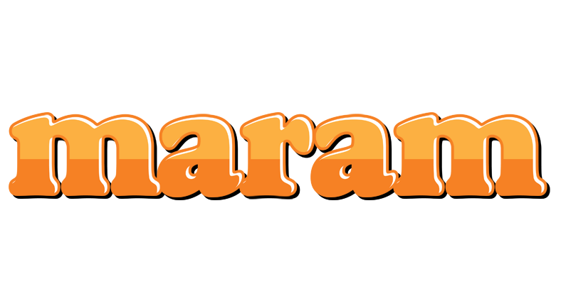 Maram orange logo