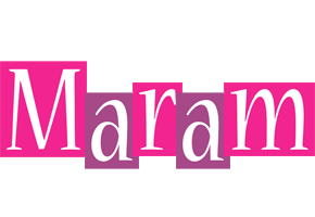 Maram whine logo