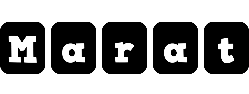 Marat box logo