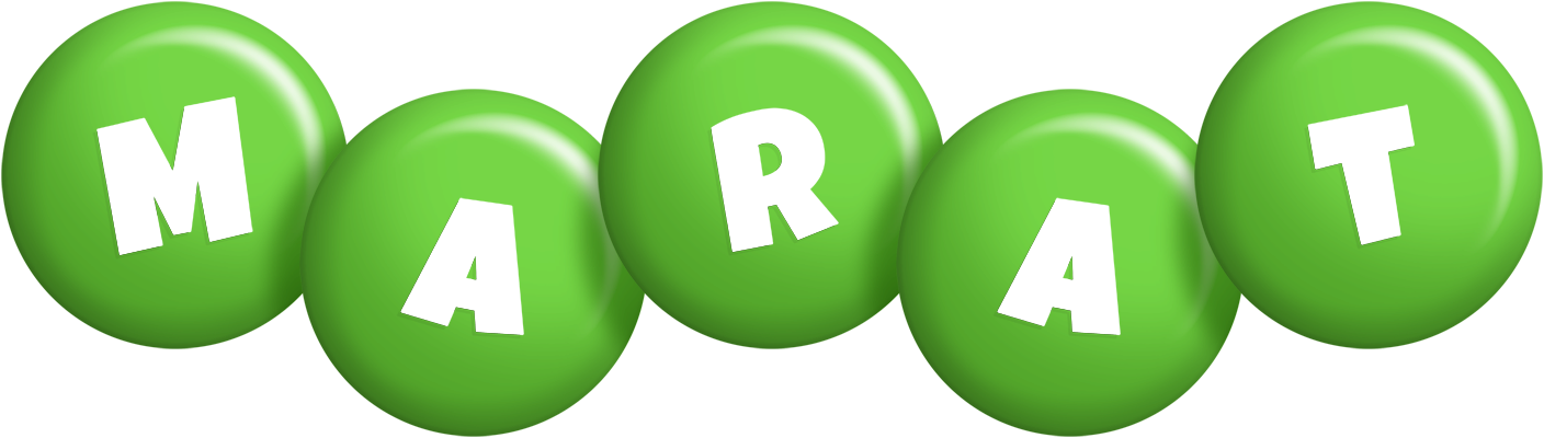 Marat candy-green logo