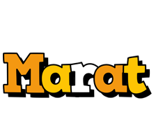 Marat cartoon logo