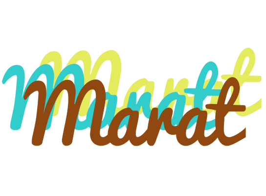 Marat cupcake logo